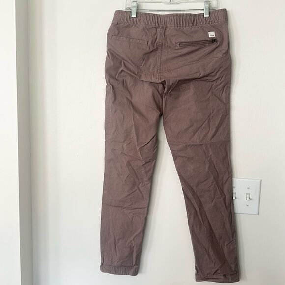 Vuori Ripstop (Raspberry) Organic Cotton Casual Pants S - Picture 4 of 8